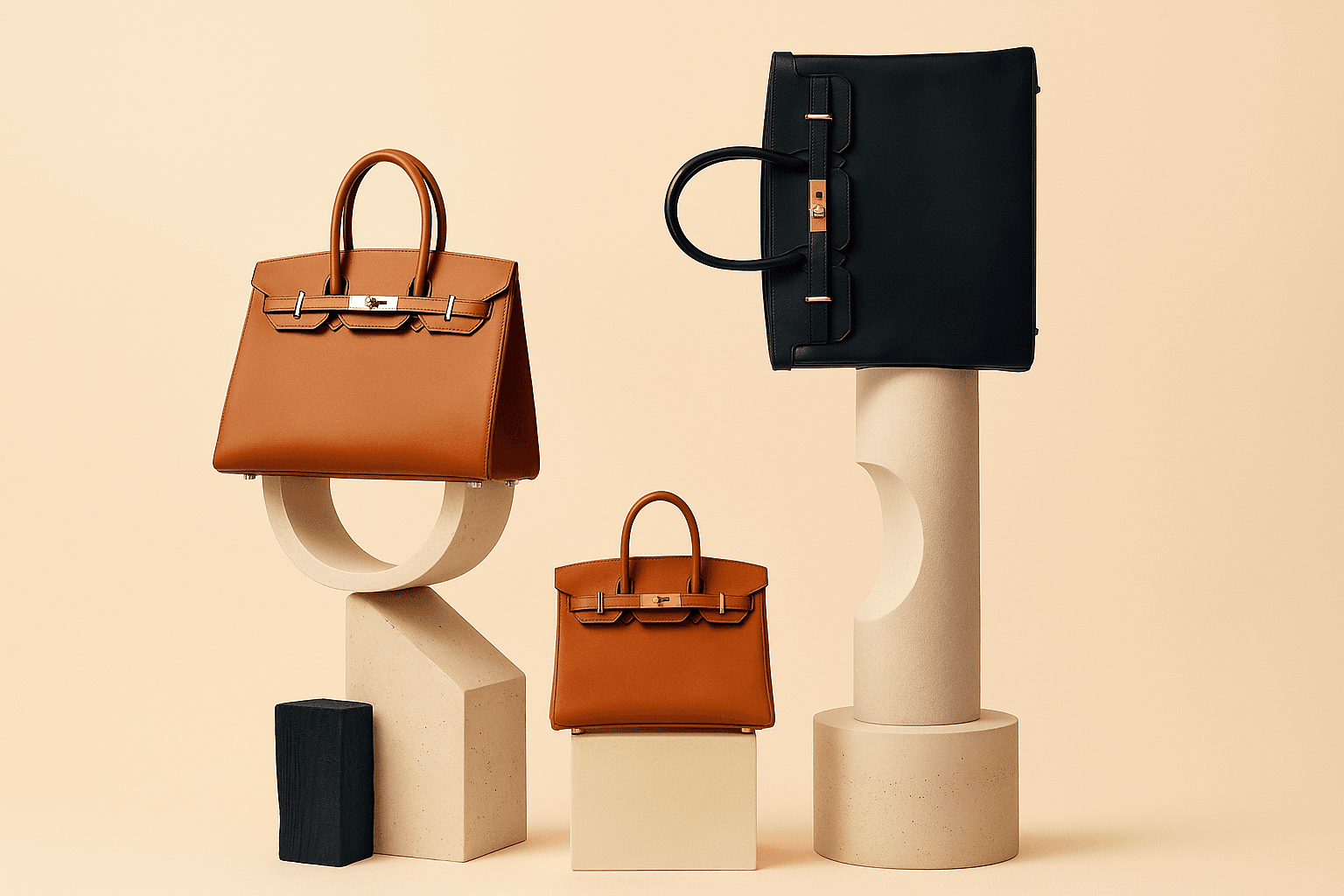 A lady dressed modestly giving off a luxurious vibe